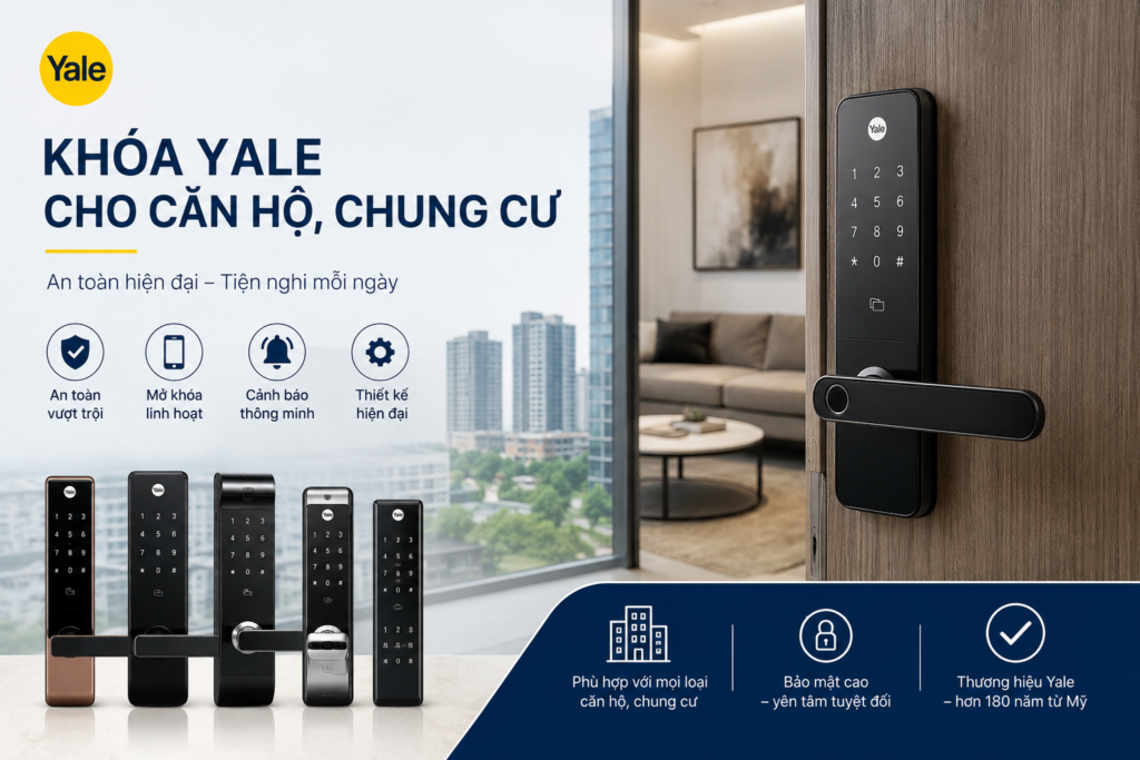 khoá yale cho căn hộ