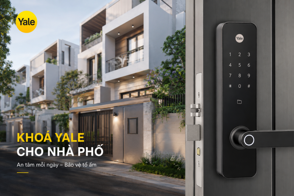 khoá yale cho nhà phố
