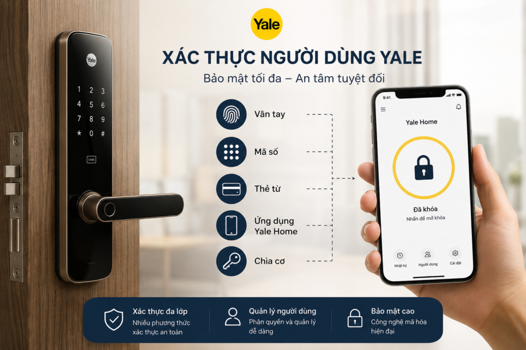 xác thực người dùng yale