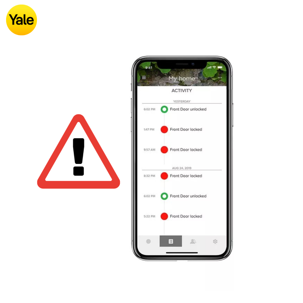 yale home không kết nối Wifi
