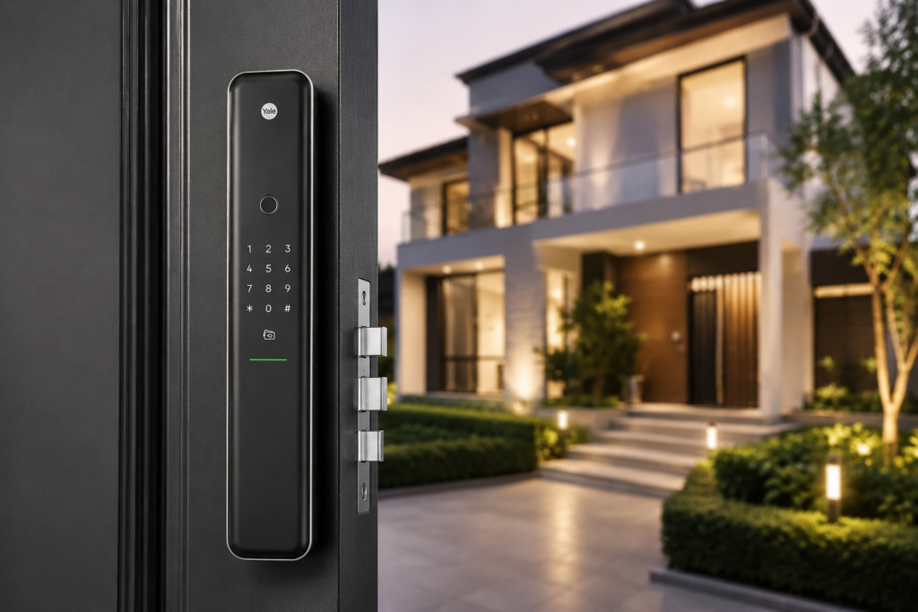 khóa yale cho biệt thự