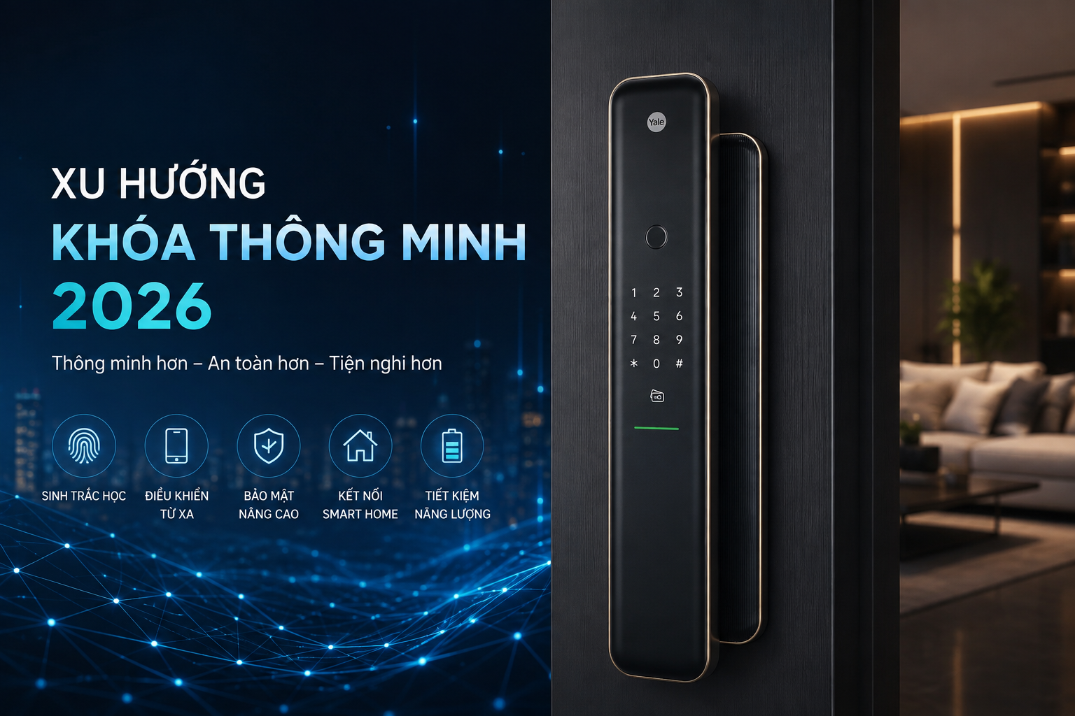 xu hướng khoá thông minh 2026