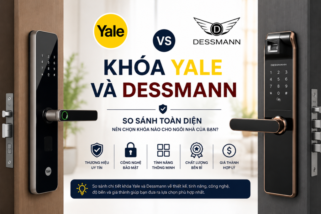 khóa yale và dessmann
