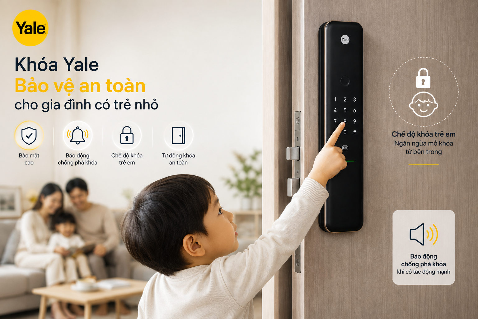 khóa trẻ em yale