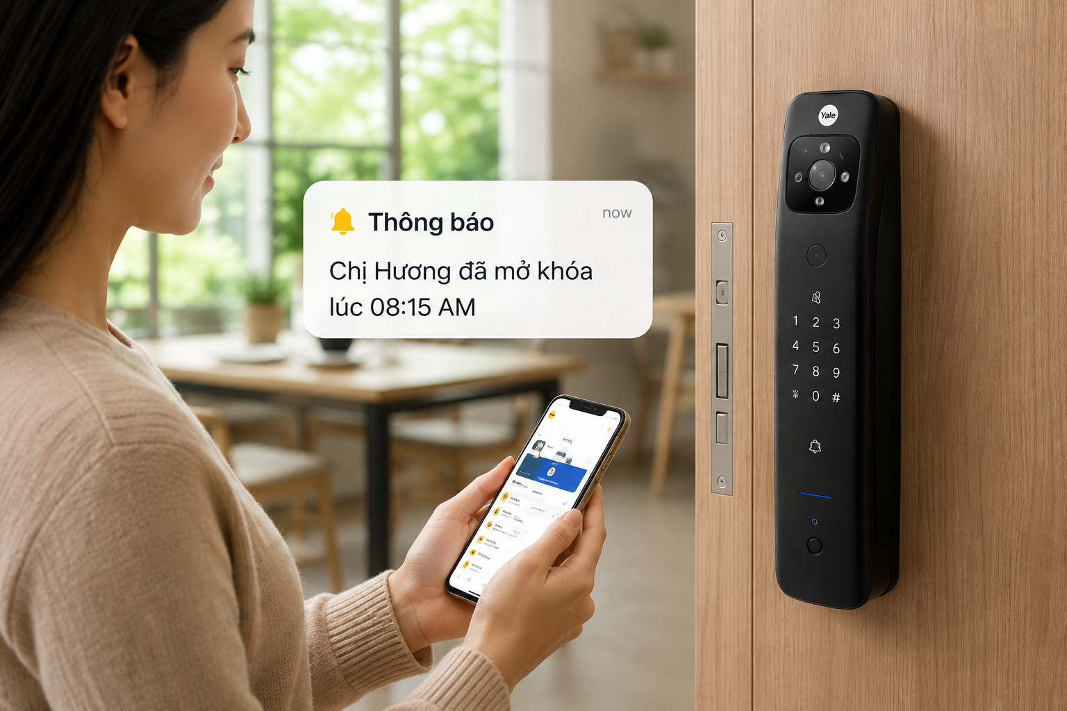 quản lý quyền truy cập yale