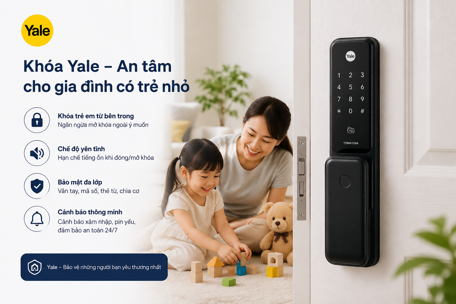khóa trẻ em yale
