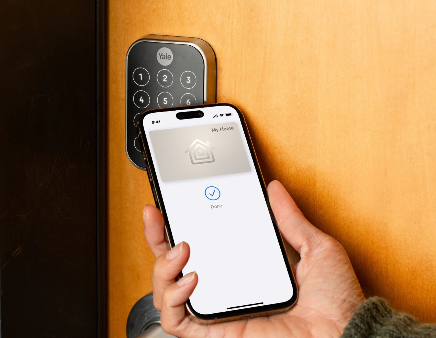 yale apple home