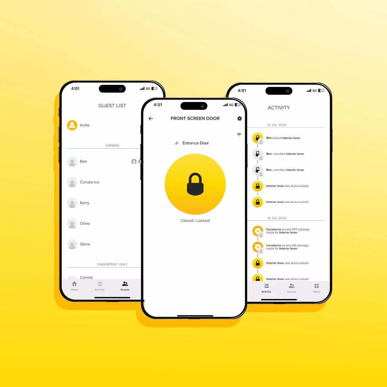 ứng dụng yale home