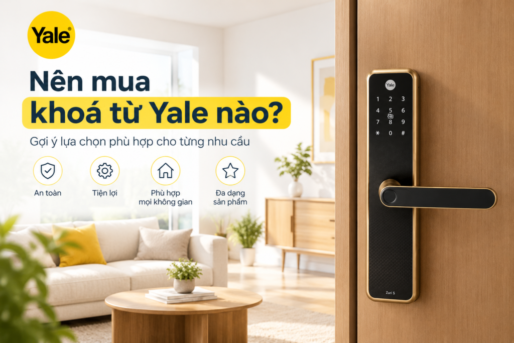 nên mua khoá từ yale nào