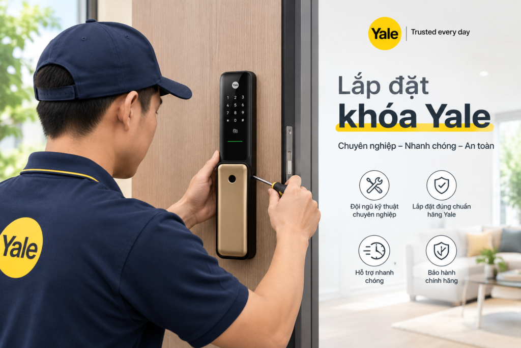dịch vụ lắp đặt yale