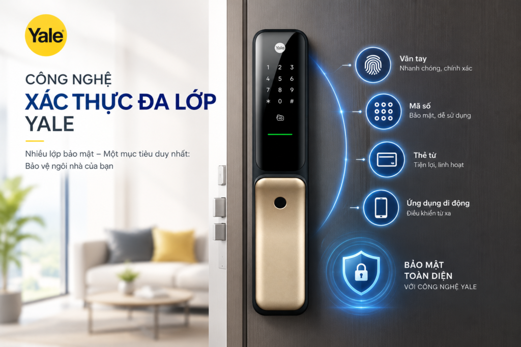 công nghệ xác thực đa lớp yale