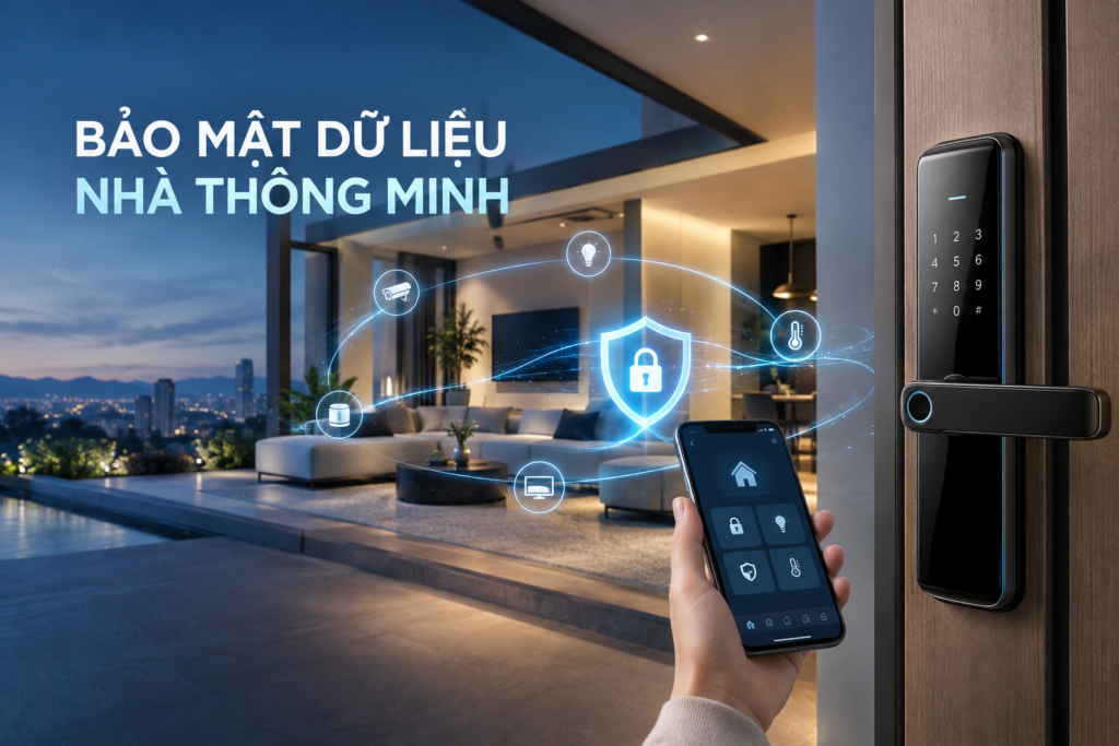 bảo mật dữ liệu nhà thông minh
