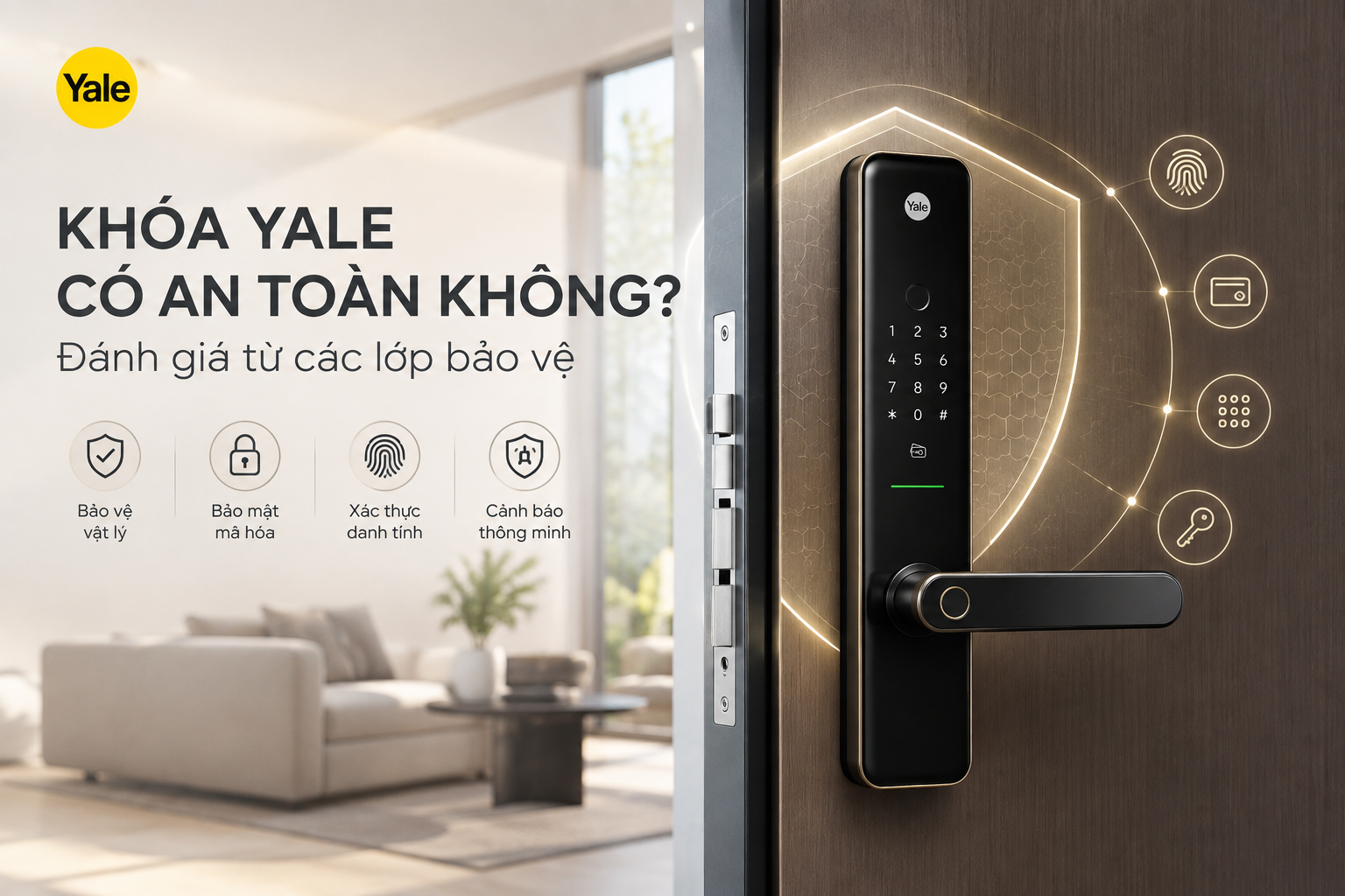 khoá yale có an toàn không