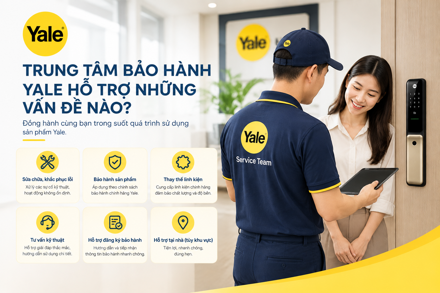 bảo hành yale việt nam