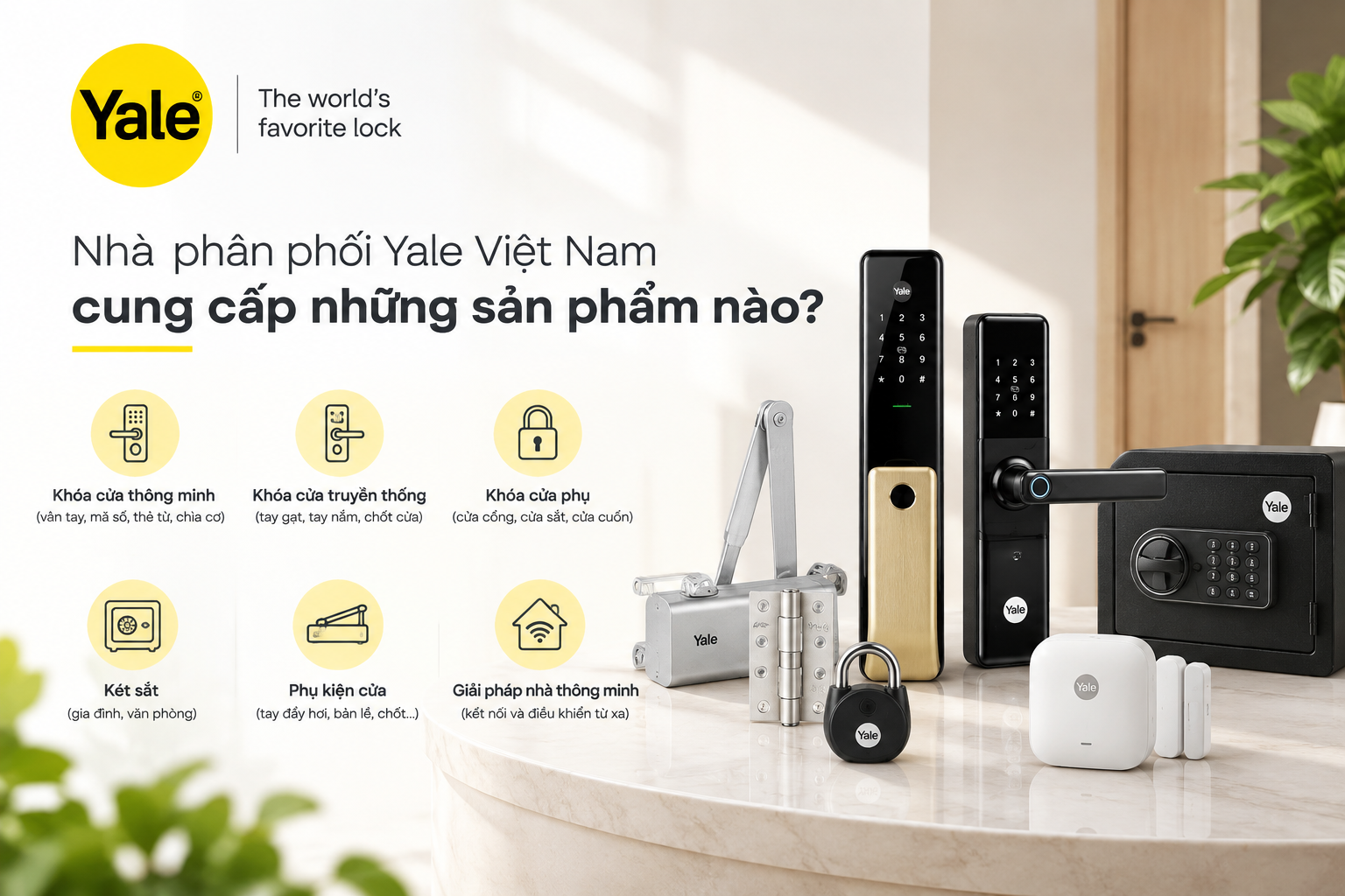 nhà phân phối yale việt nam