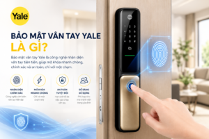 bảo mật vân tay yale