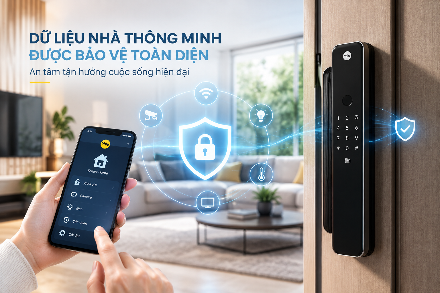 bảo mật dữ liệu nhà thông minh
