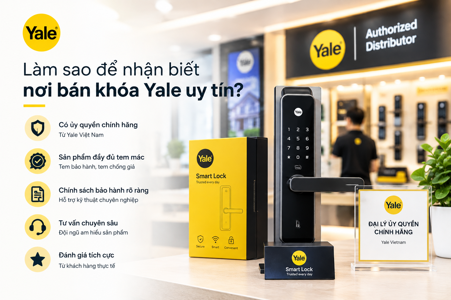 mua khóa yale chính hãng