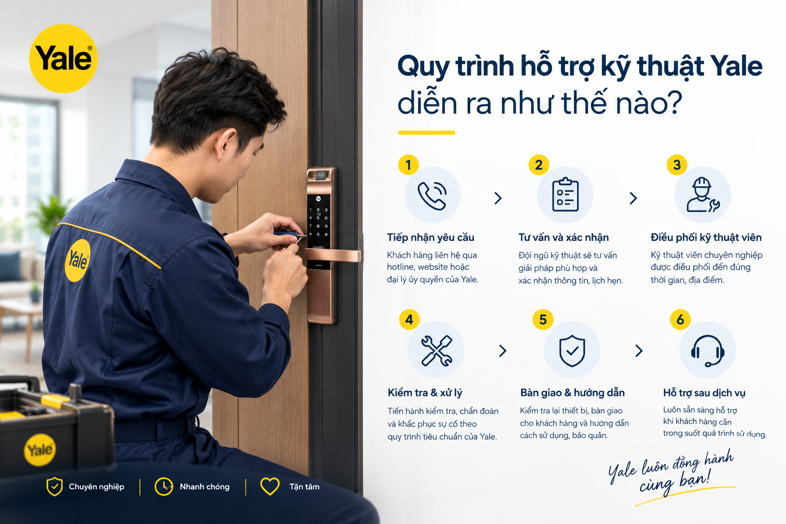 hỗ trợ kỹ thuật yale
