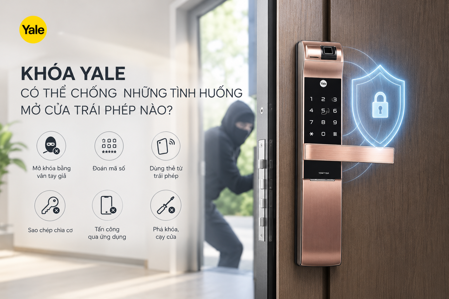 khoá yale có an toàn không
