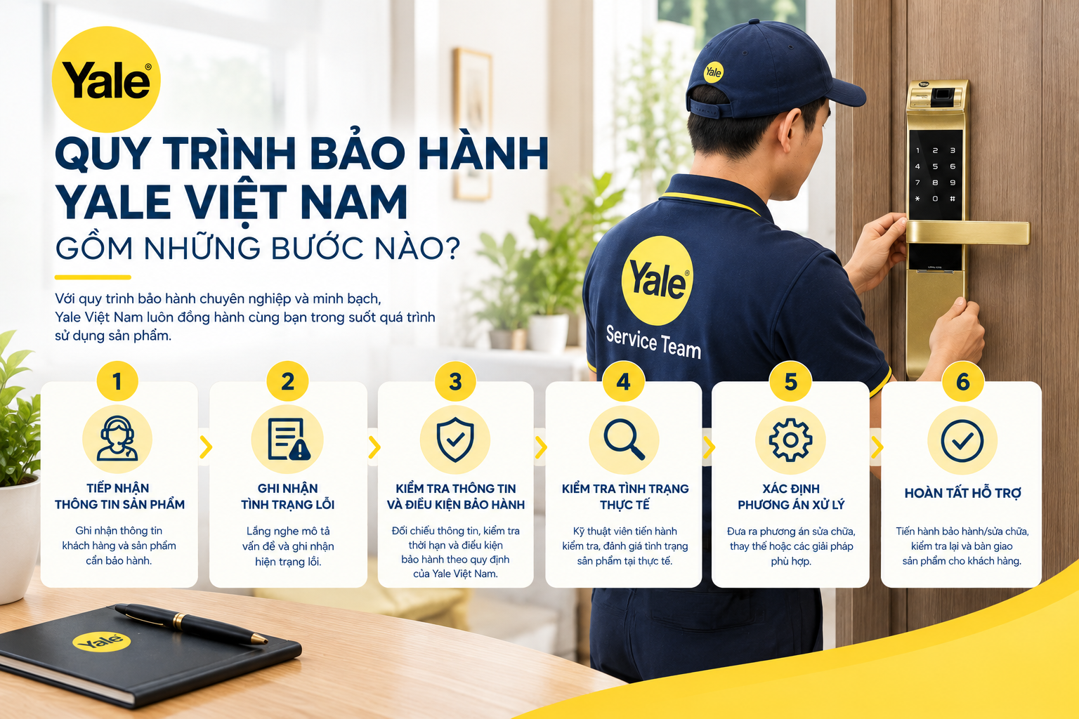 bảo hành yale việt nam