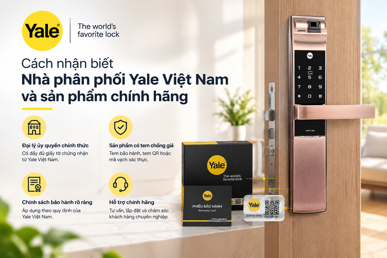 nhà phân phối yale việt nam