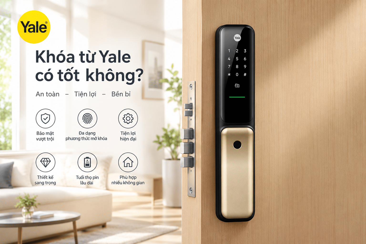 khoá từ yale có tốt không