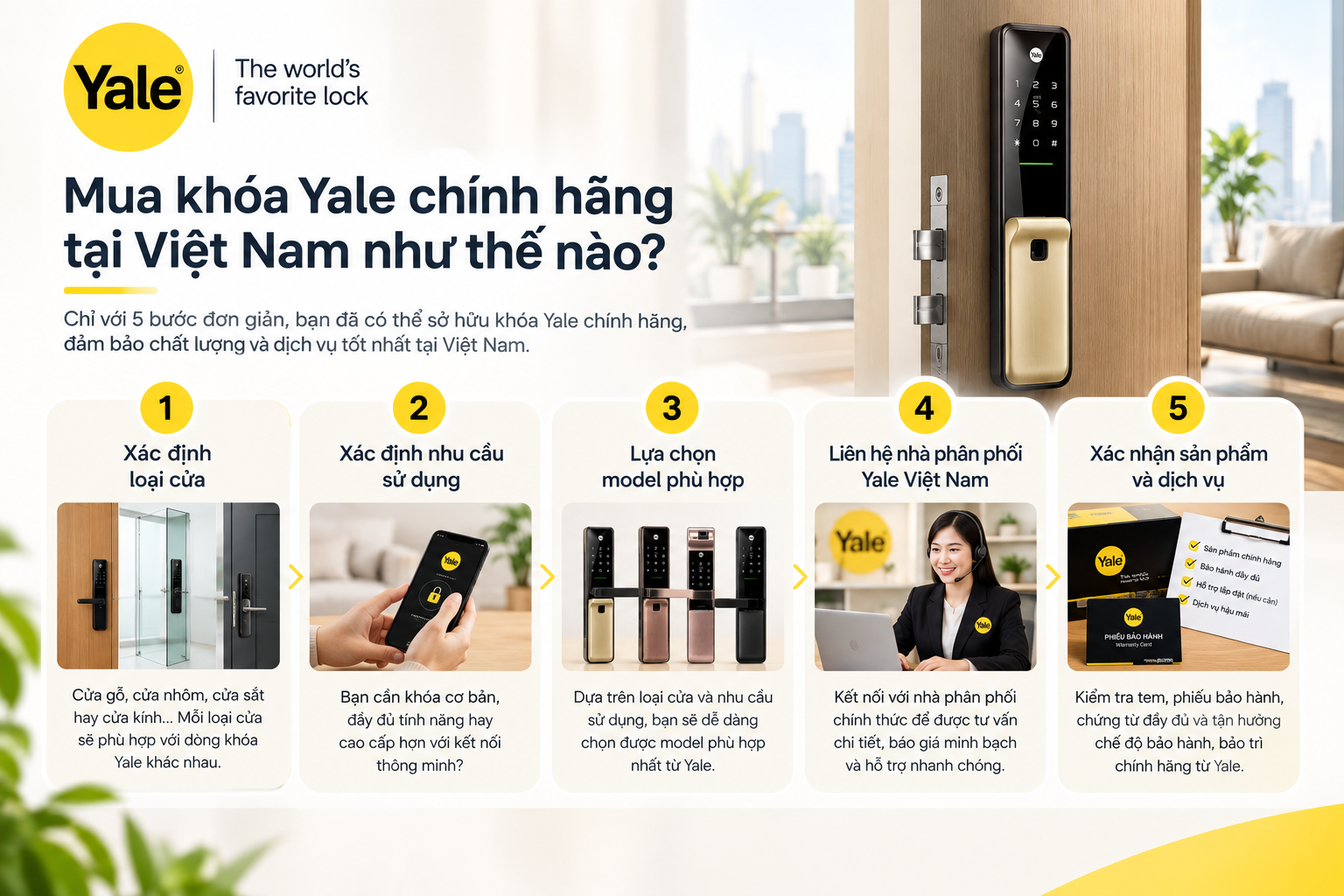 nhà phân phối yale việt nam