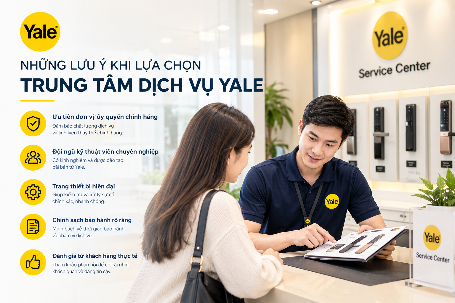 trung tâm dịch vụ yale
