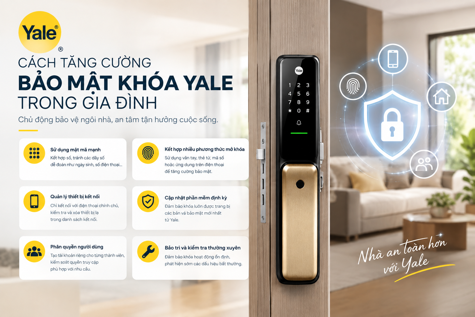 bảo mật khoá yale