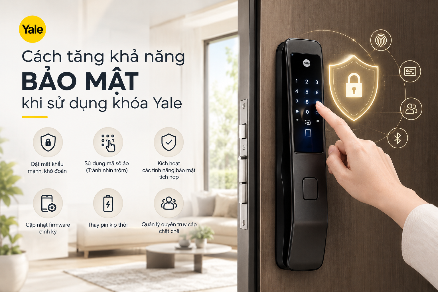 khoá yale có an toàn không
