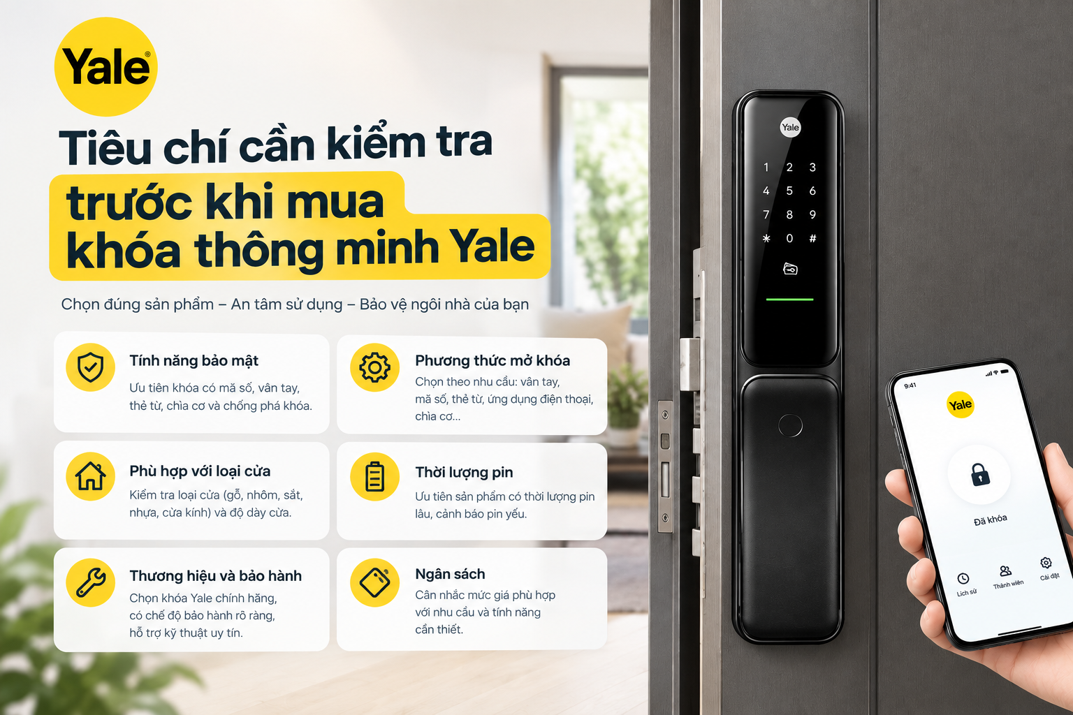 khóa thông minh yale có tốt không