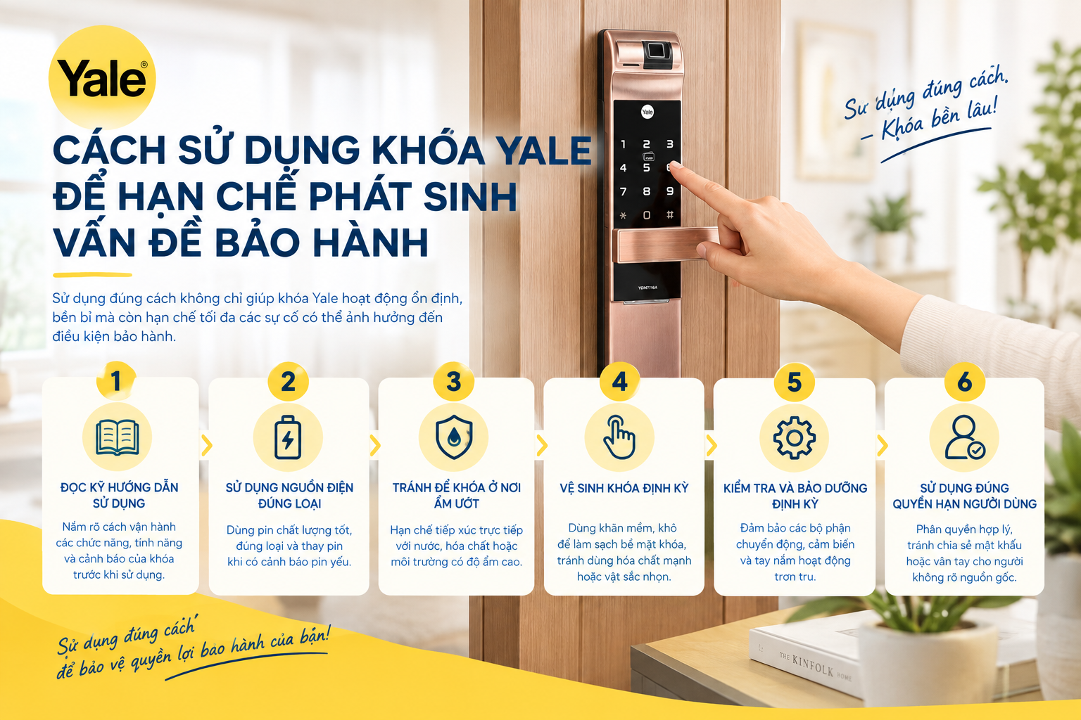 bảo hành yale việt nam
