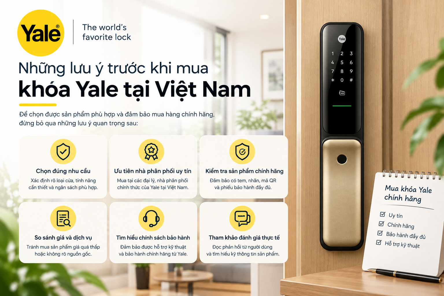 nhà phân phối yale việt nam