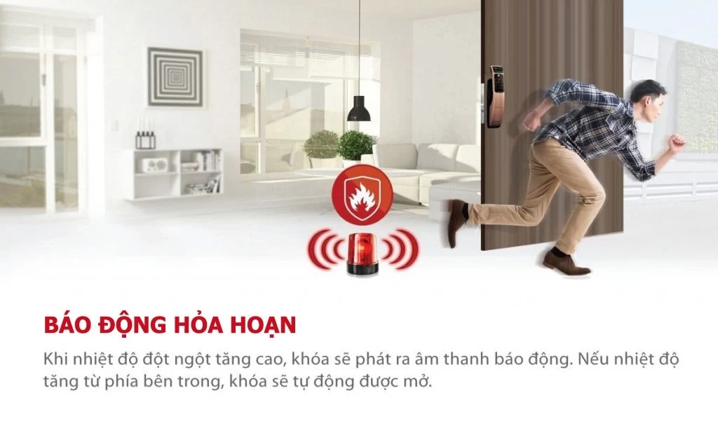 KHÓA VÂN TAY YALE YMG 40 SILVER