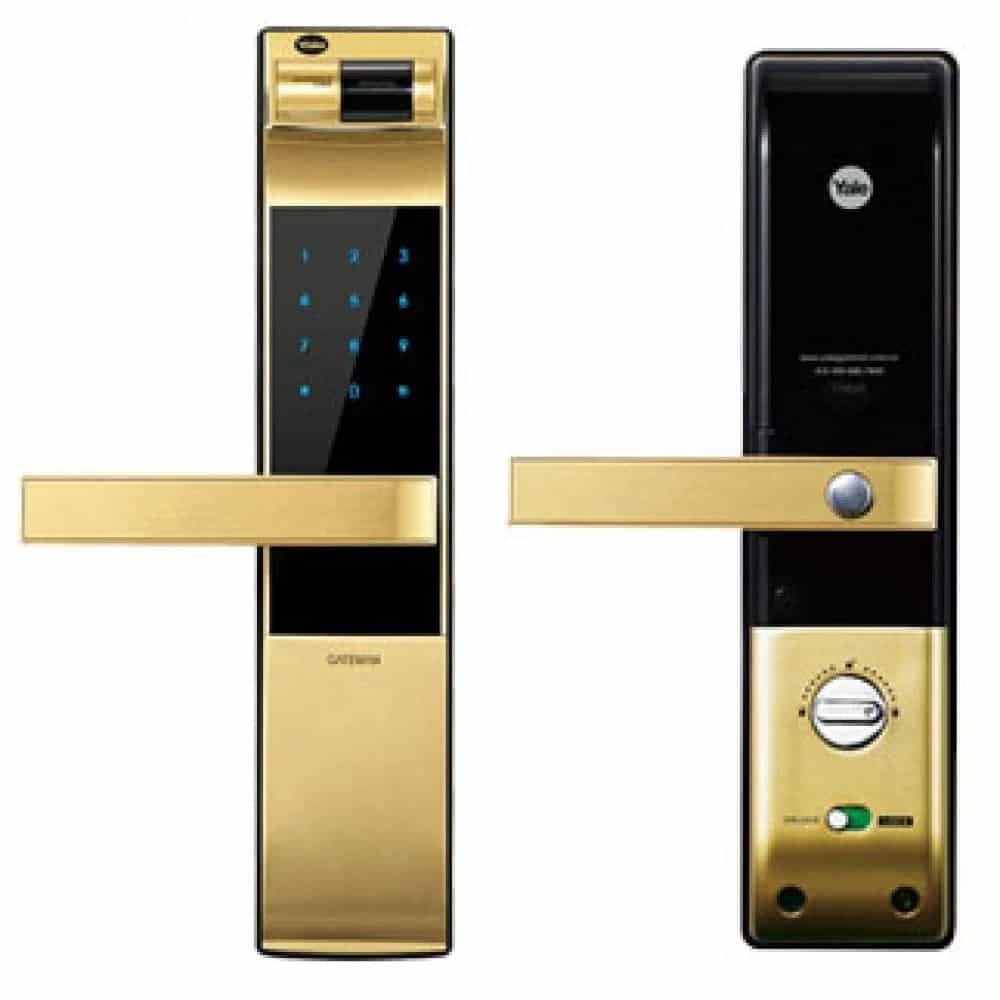 KHÓA VÂN TAY YALE YDM 4109 PLUS GOLD