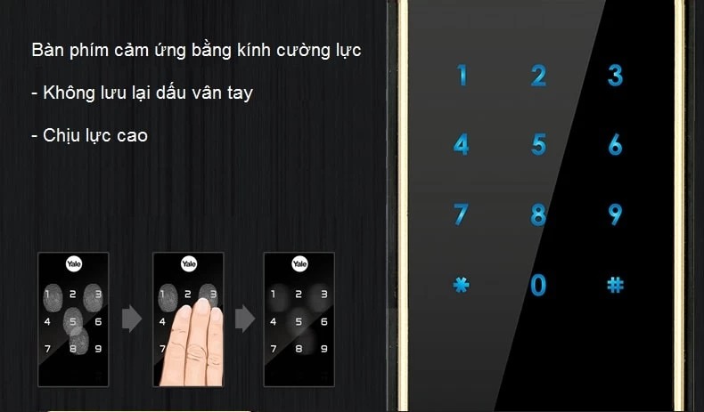 KHÓA ĐIỆN TỬ YALE YMI70A RB