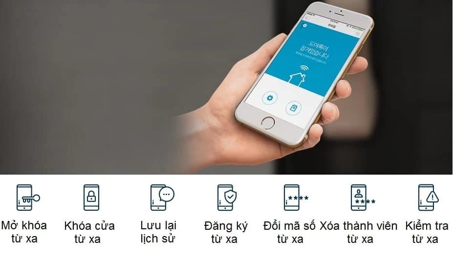 KHÓA VÂN TAY YALE YDM 4109 PLUS GOLD